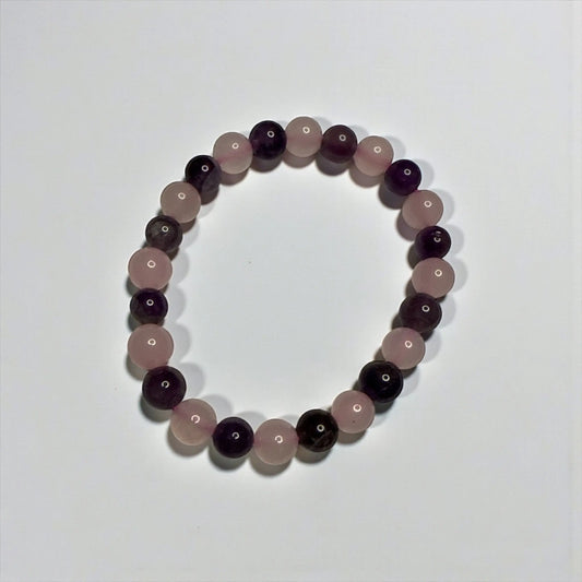Amethyst and Rose Quartz Soulara Life
