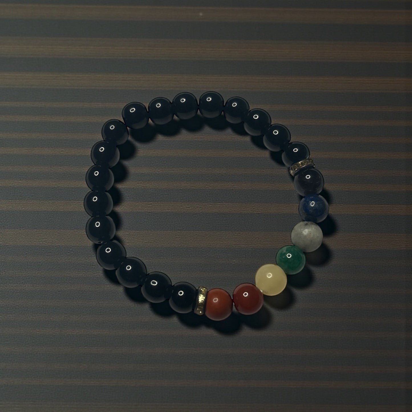 7 Chakra Black Obsidian