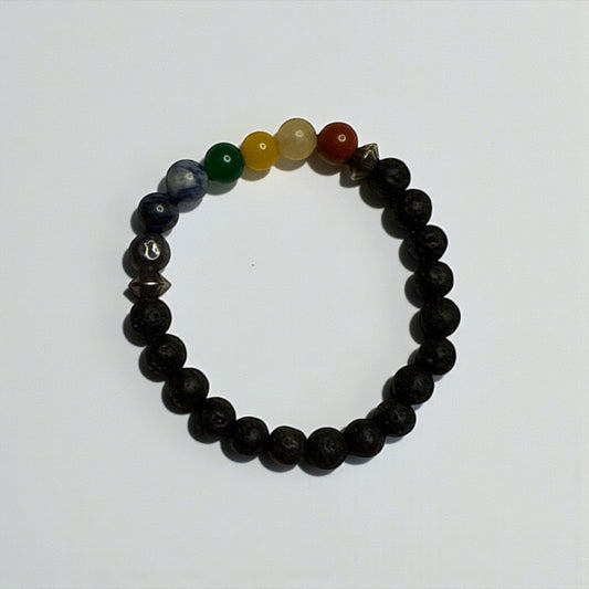 7 Chakra Lava Stone