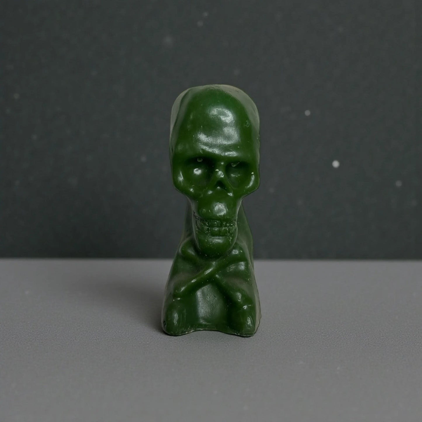 Green Skull Spell Candle Soulara Life