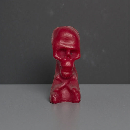 Red Skull Spell Candle Soulara Life