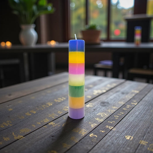 7 Archangel All-in-One Pillar Candle