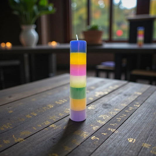 7 Archangel All-in-One Pillar Candle Soulara Life