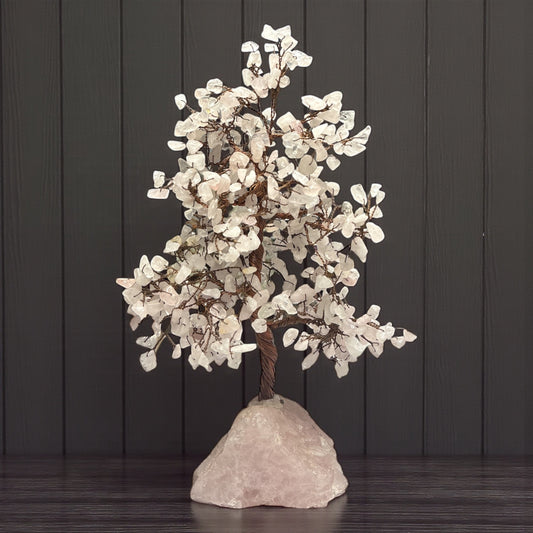 Rose Quartz Crystal Tree