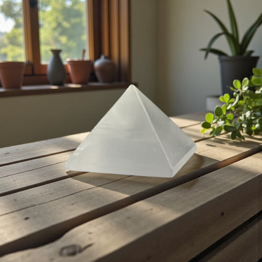 Selenite Pyramid