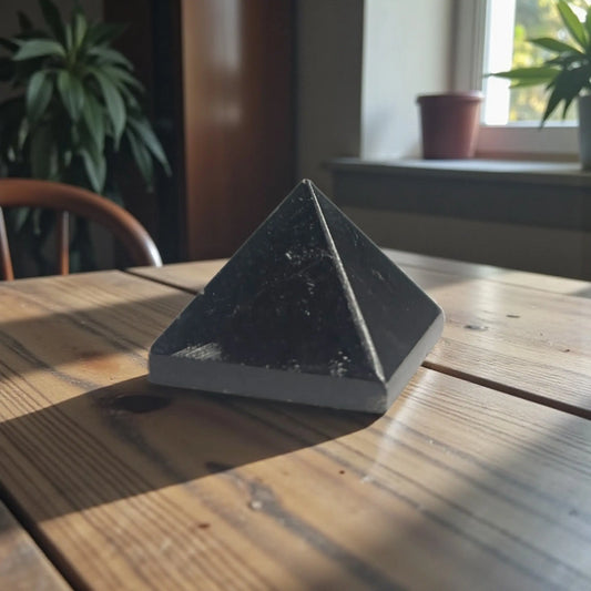 Black Tourmaline Crystal Pyramid Soulara Life