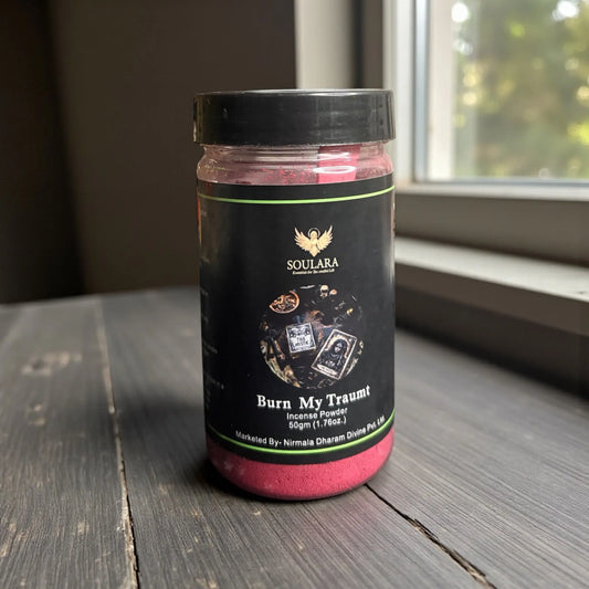 Burn My Trauma Incense Powder Soulara Life