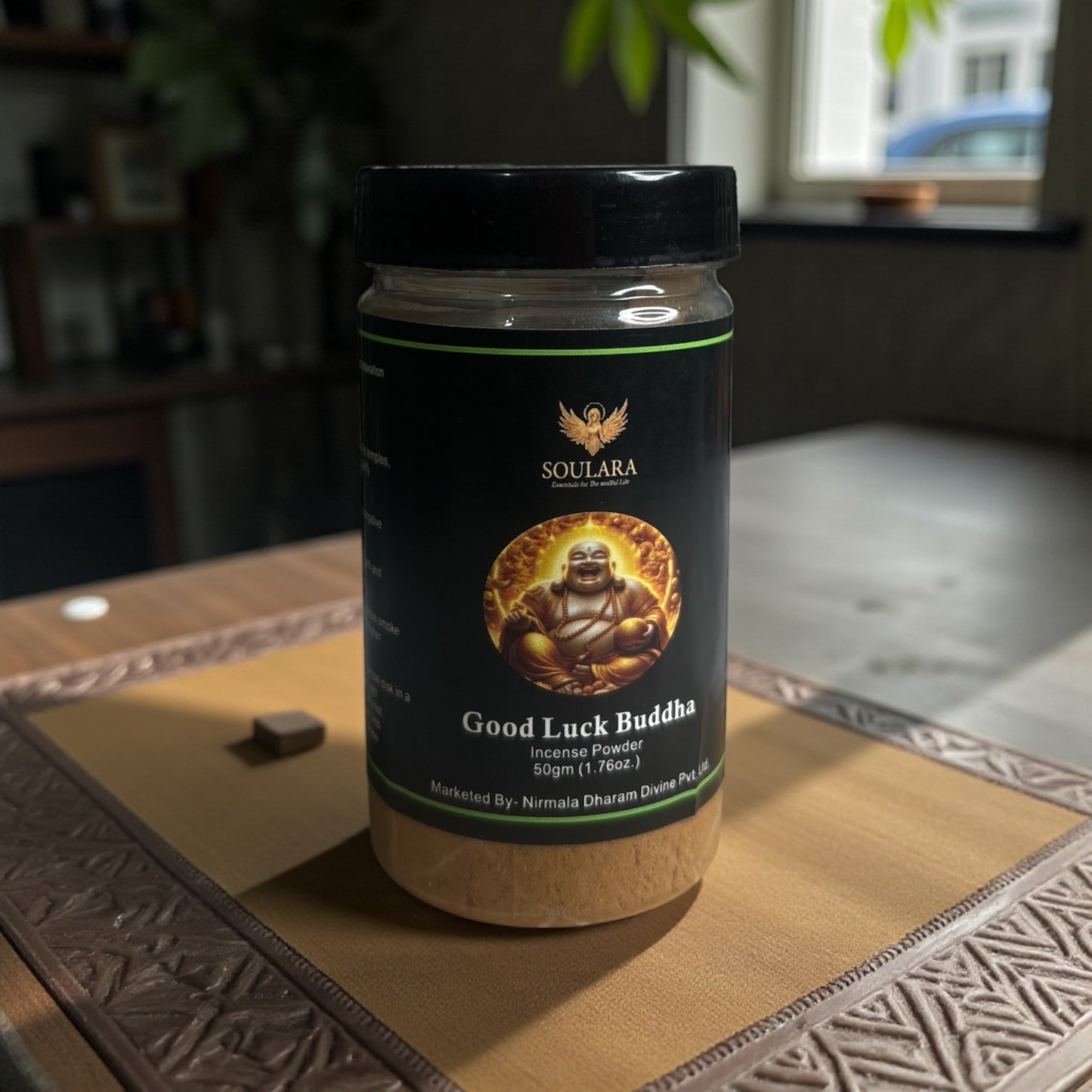 Good Luck Buddha Incense Powder