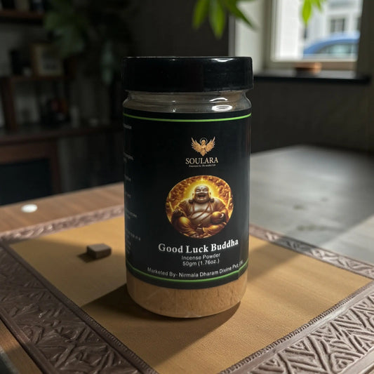 Good Luck Buddha Incense Powder - Soulara Life