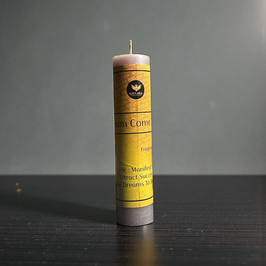 Dream Come True Magic Pillar Candle Soulara Life