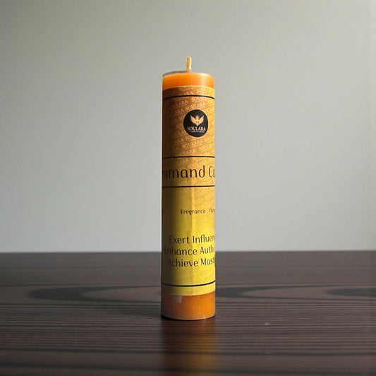 Command Control Magic Pillar Candle Soulara Life