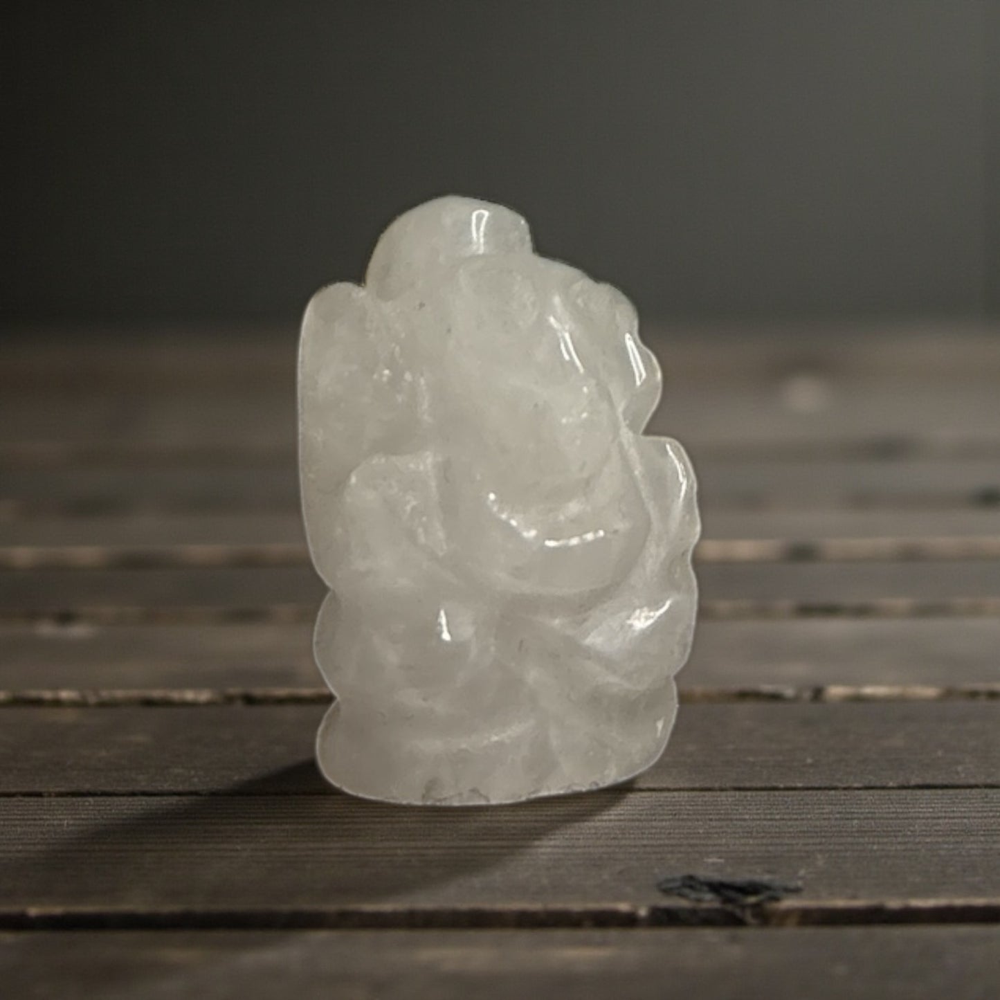 Rose Quartz Ganesha