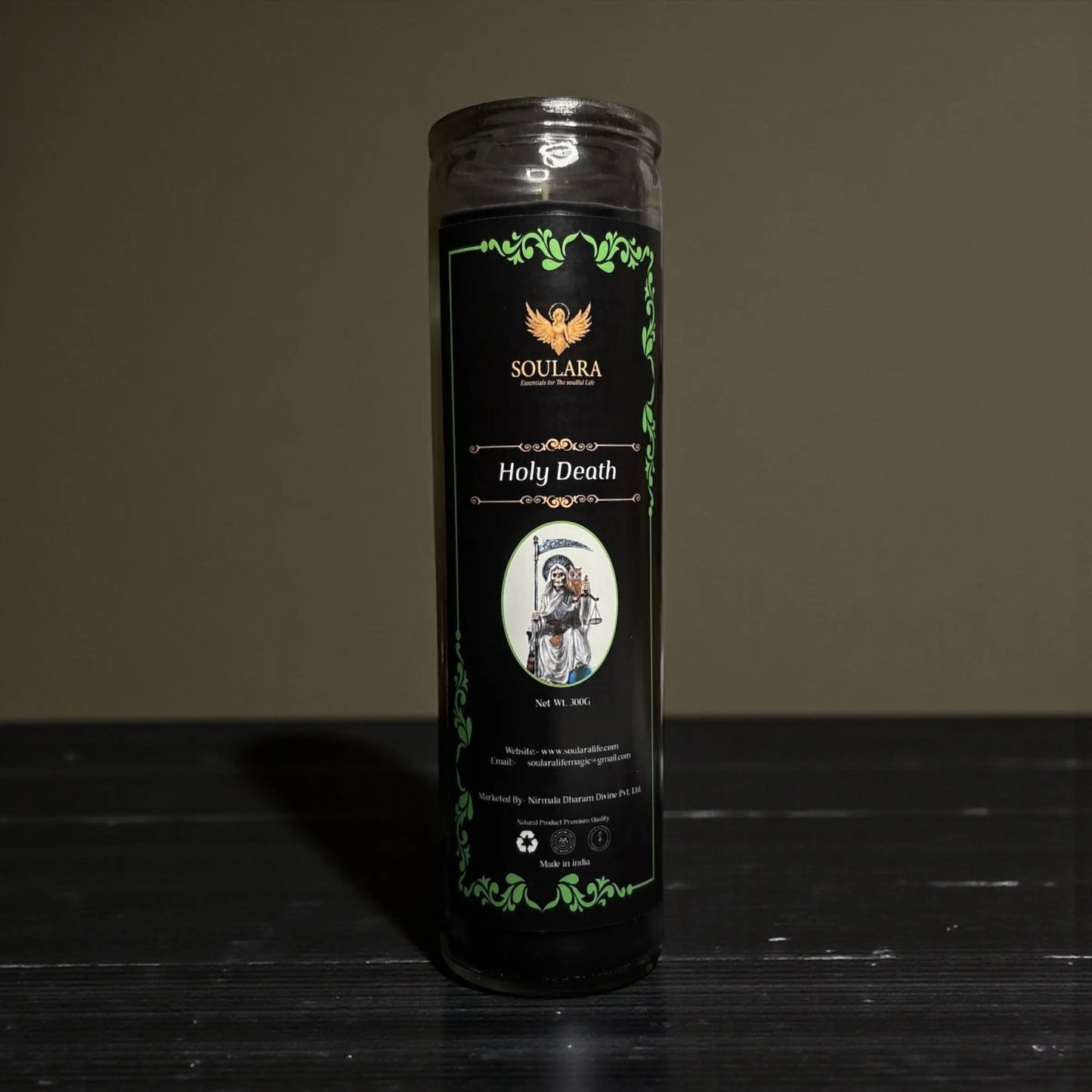 Holy Death Magic Jar Candle Soulara Life