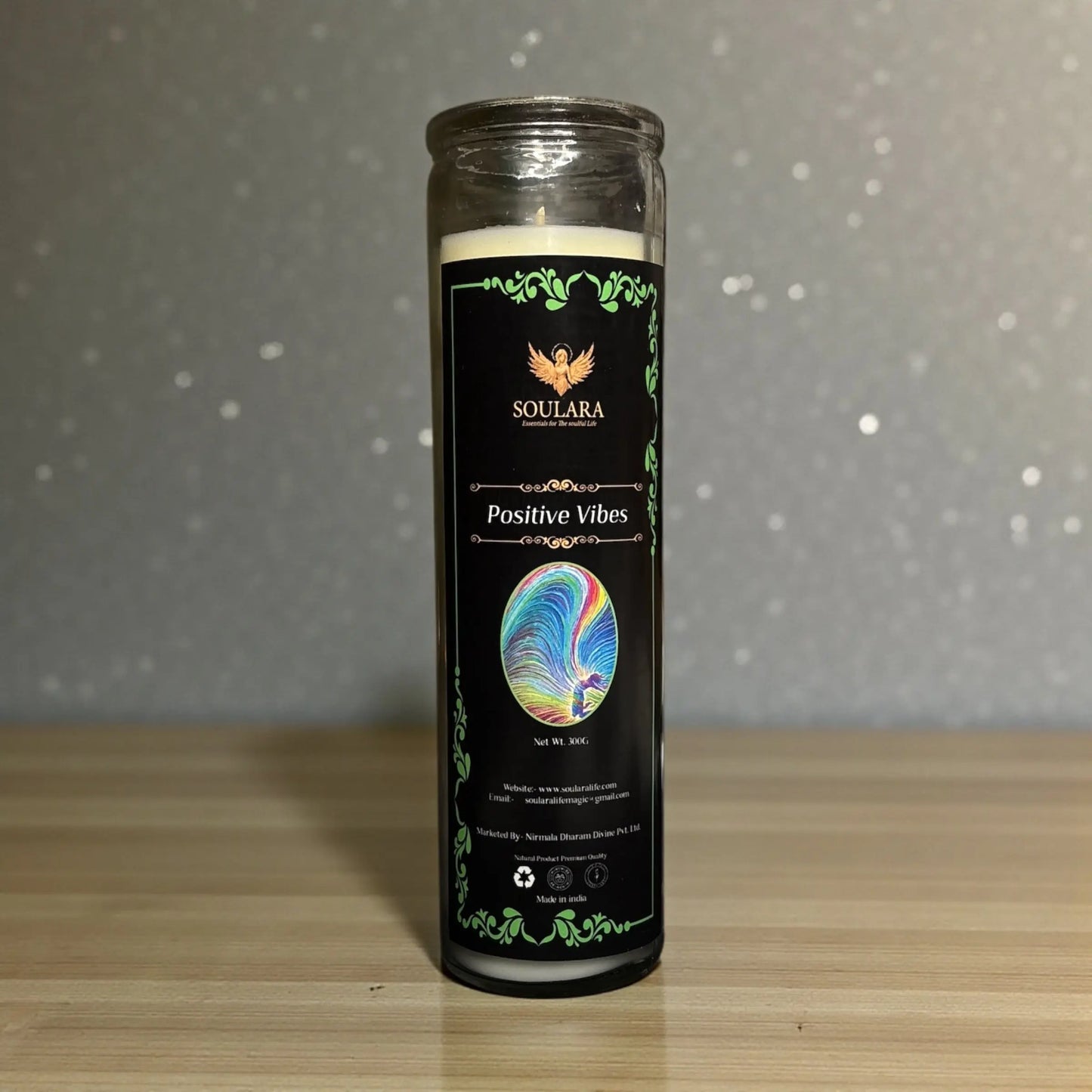 Positive Vibes Magic jar Candle Soulara Life