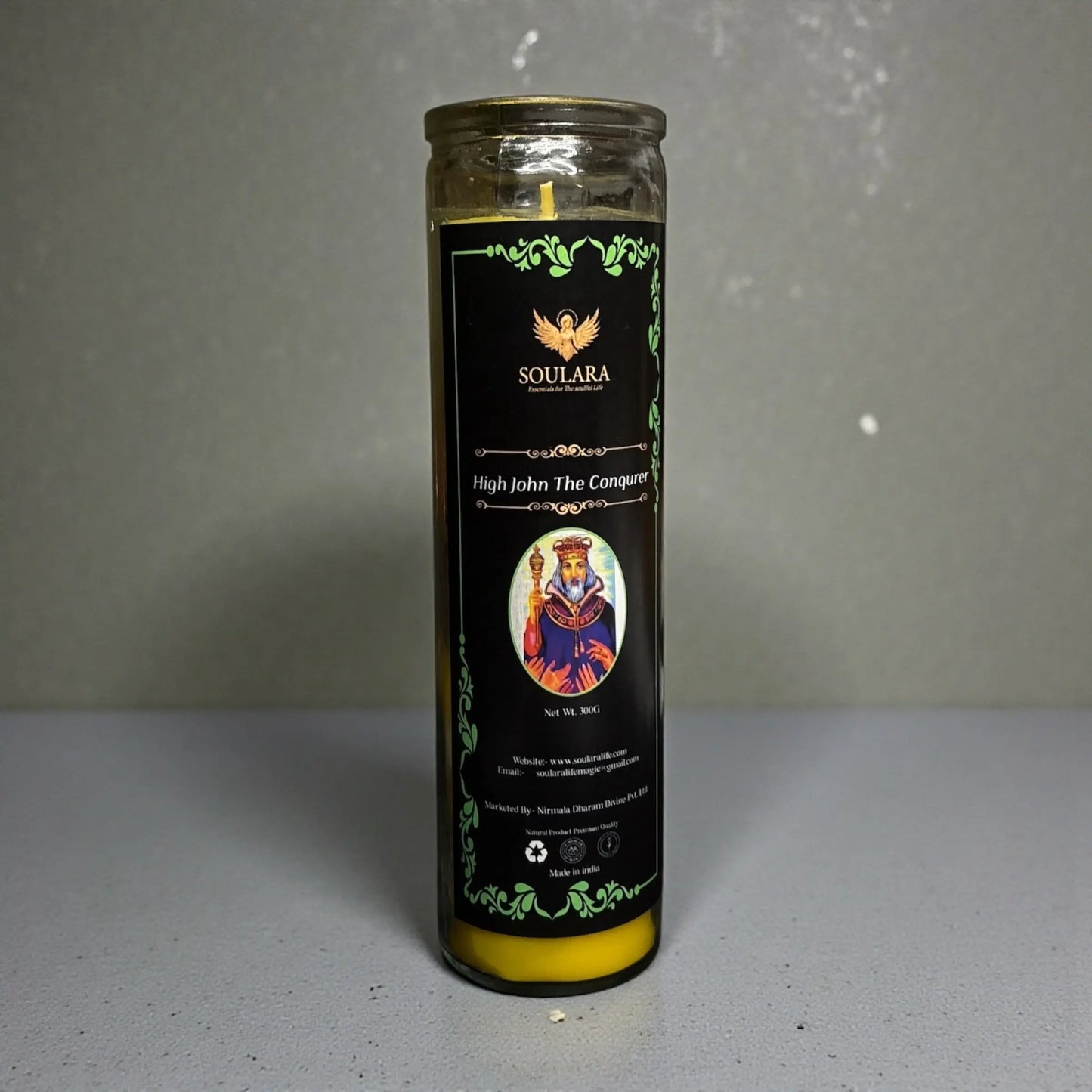 High John The Conqueror Magic Jar Candle Soulara Life