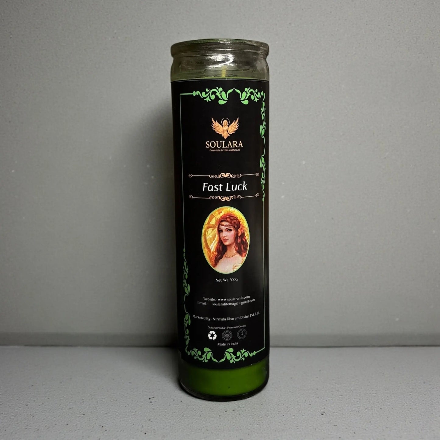 Fast Luck Magic Jar Candle Soulara Life