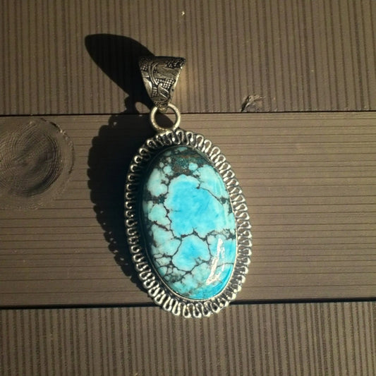 Turquoise Oval Pendant Soulara Life