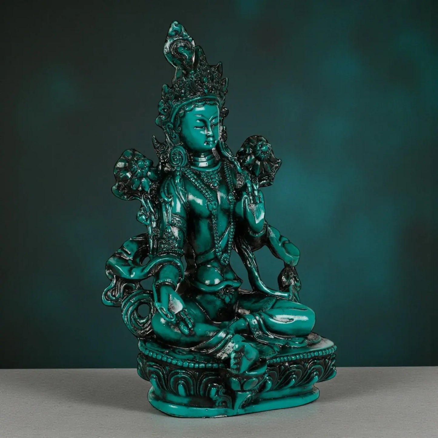 Statue Green Tara Maa – Divine Protection & Compassion