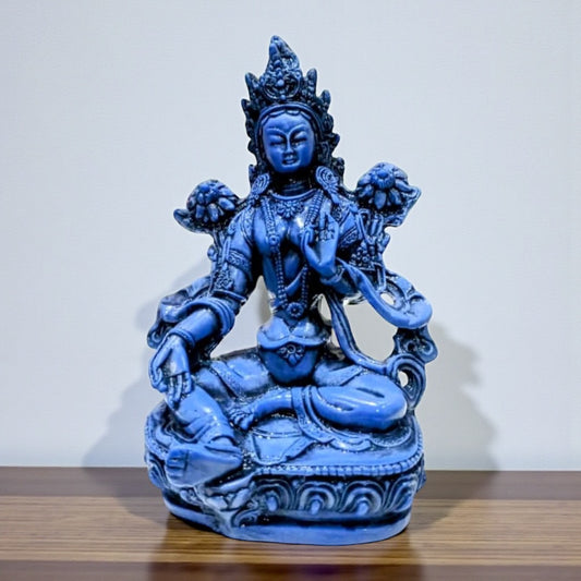 Statue Blue Tara Maa
