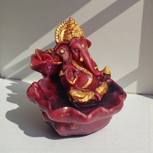 Statue Red Ganesha