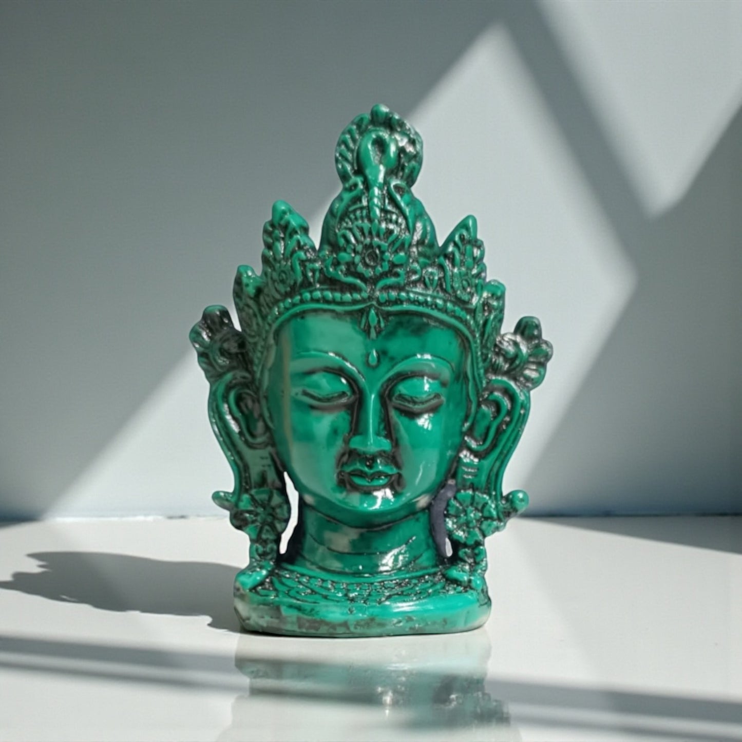 Statue Green Tara Maa (Crown)