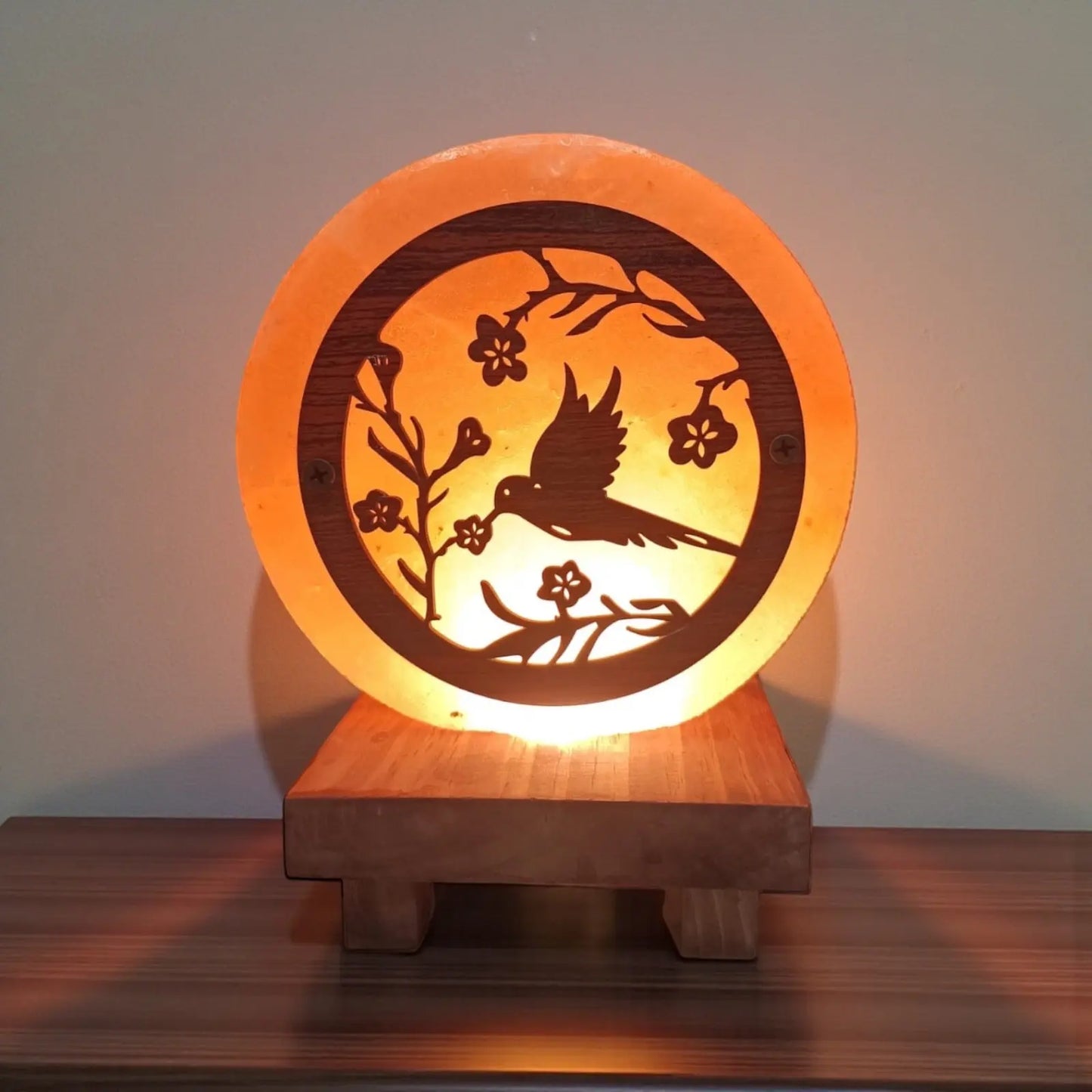 Himalayan Rock Salt Lamp – 3D Bird Design - Soulara Life