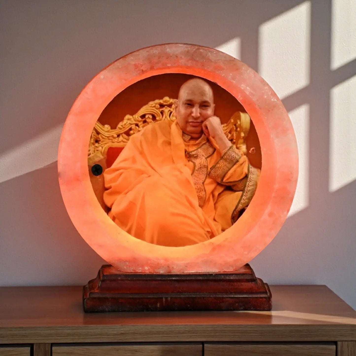Himalayan Rock Salt Lamp – 3D Guru Ji Design - Soulara Life