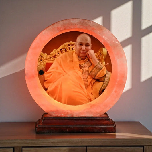 Himalayan Rock Salt Lamp – 3D Guru Ji Design - Soulara Life