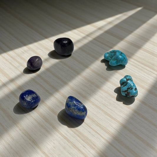 Positivity Crystal Tumble Kit for Calm, Confidence & Positive Energy - Soulara Life