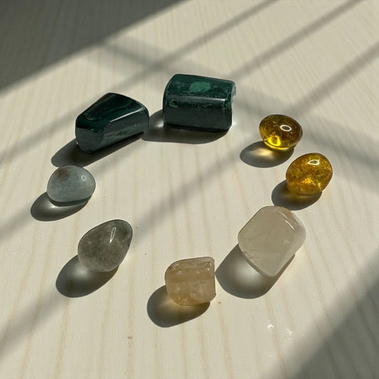 Money Magnet Crystal Tumble Set - Soulara Life