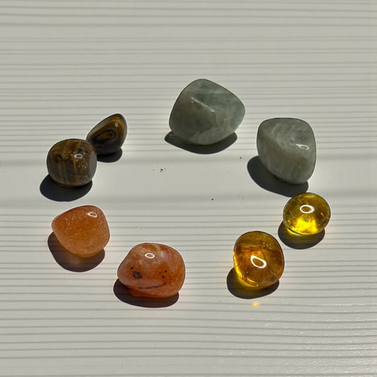 Business Growth Crystal Tumble Set for Success & Abundance - Soulara Life
