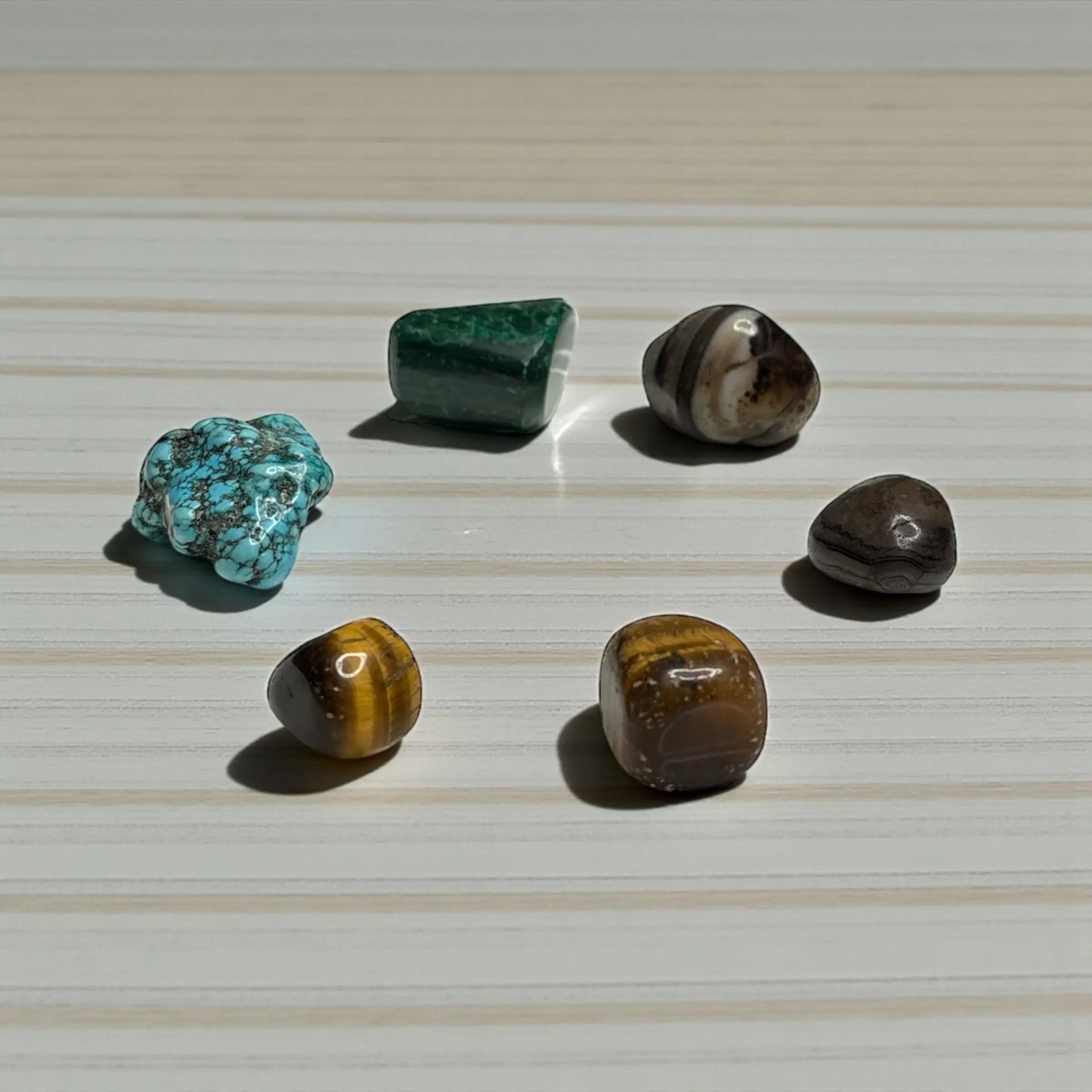 Job Success Crystal Tumble Set for Career Growth, Interview Confidence & Protection - Soulara Life