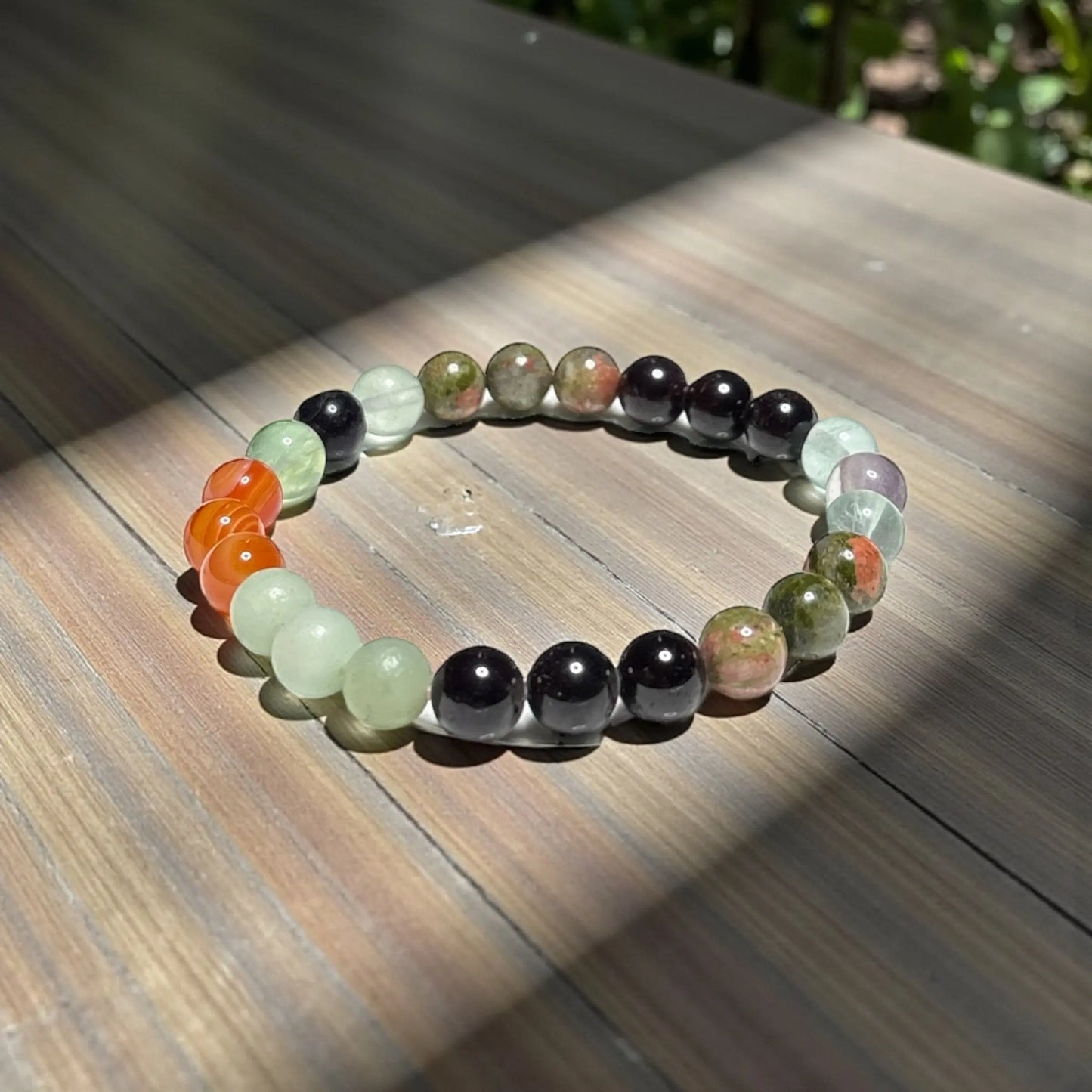 Virgo Zodiac Crystal Bracelet