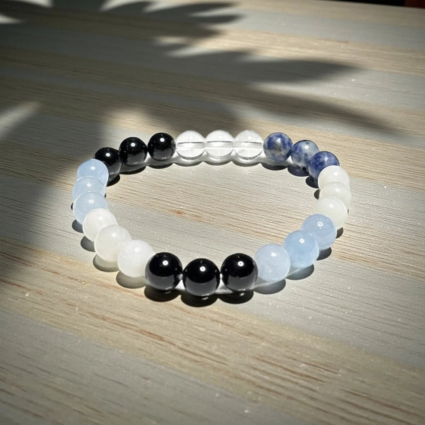 Aquarius Zodiac Crystal Bracelet Soulara Life
