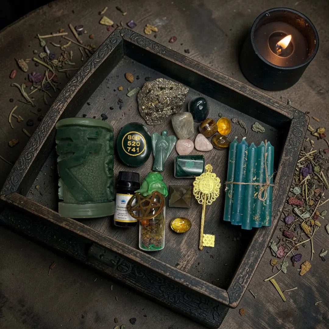 Money Magnet Spell Kit for Abundance, Prosperity & Wealth Rituals Soulara Life