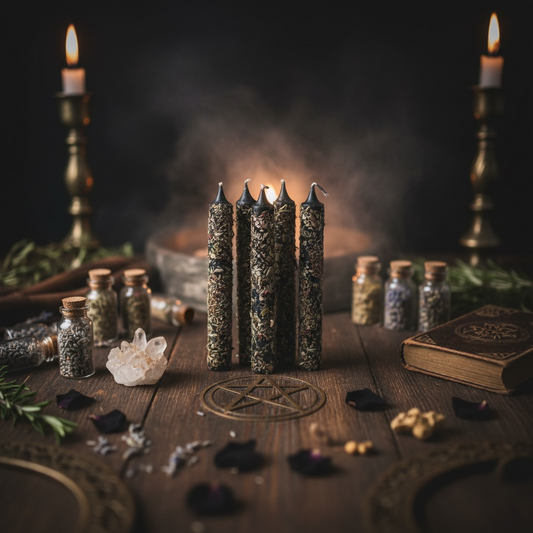 Energized Black Chime Candles (4” Set of 11)