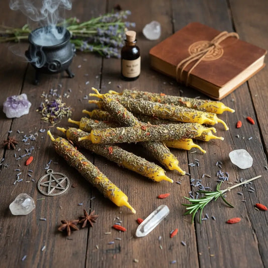 Energized Yellow Chime Candles