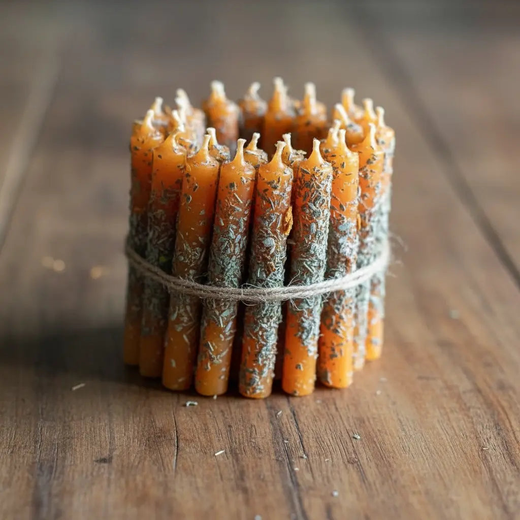 Energized Orange Chime Candles