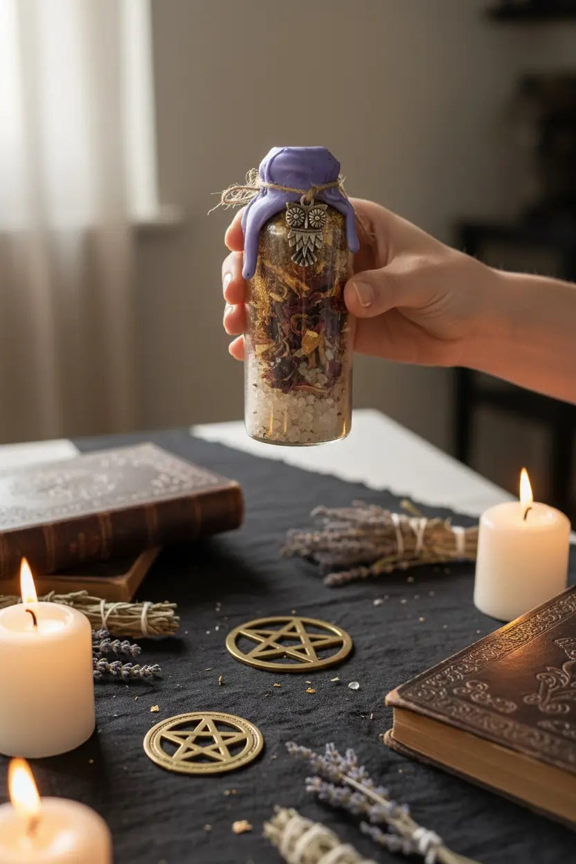 Venus Rising Magnetic Aura Spell Jar