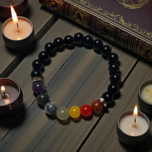 7 Chakra Black Agate