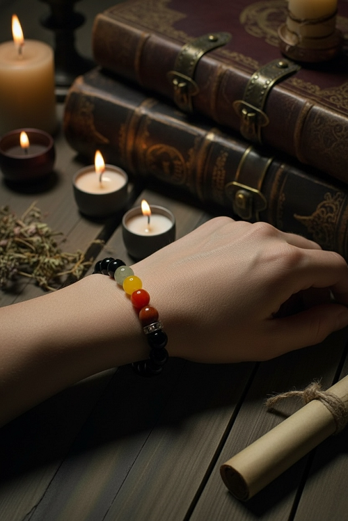 7 Chakra Black Agate