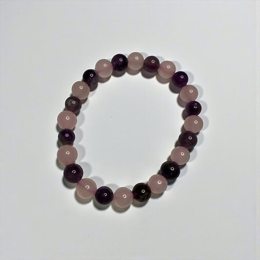 Amethyst and Rose Quartz