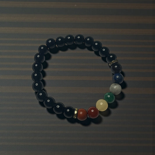 7 Chakra Black Obsidian