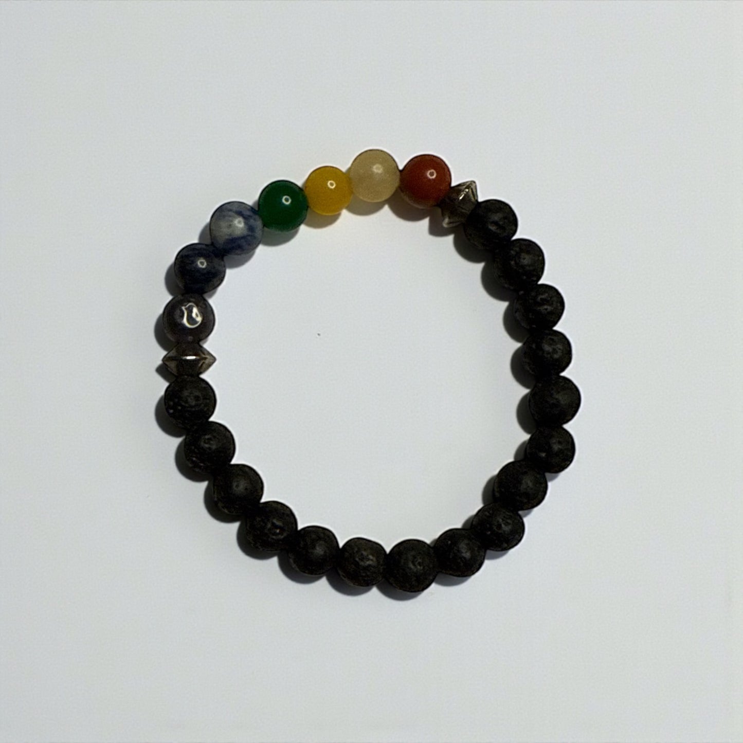7 Chakra Lava Stone