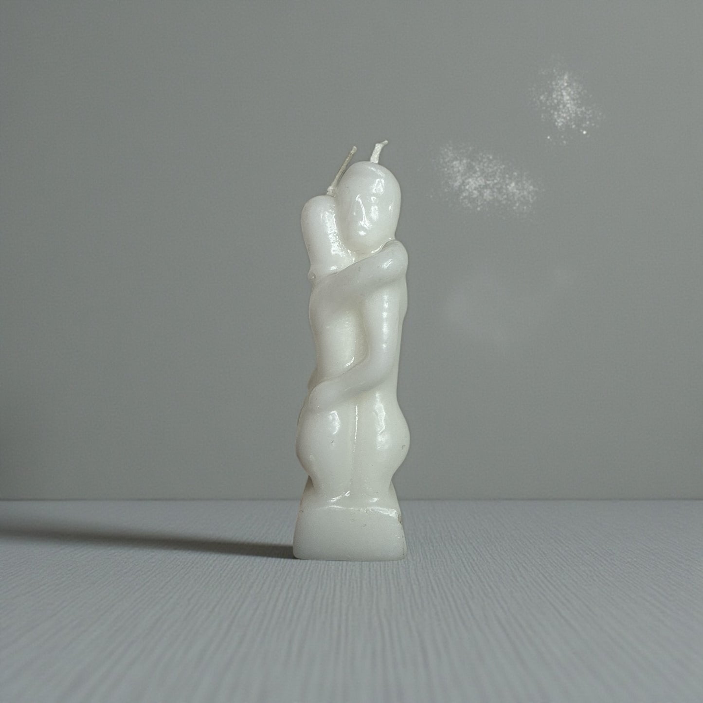 White Erotic Couple Spell Candle