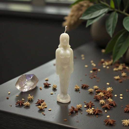 White Women Spell Candle