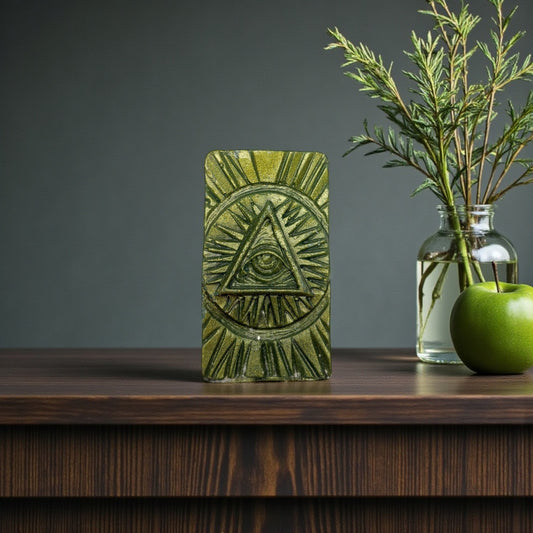 Green Illuminati Spell Candle