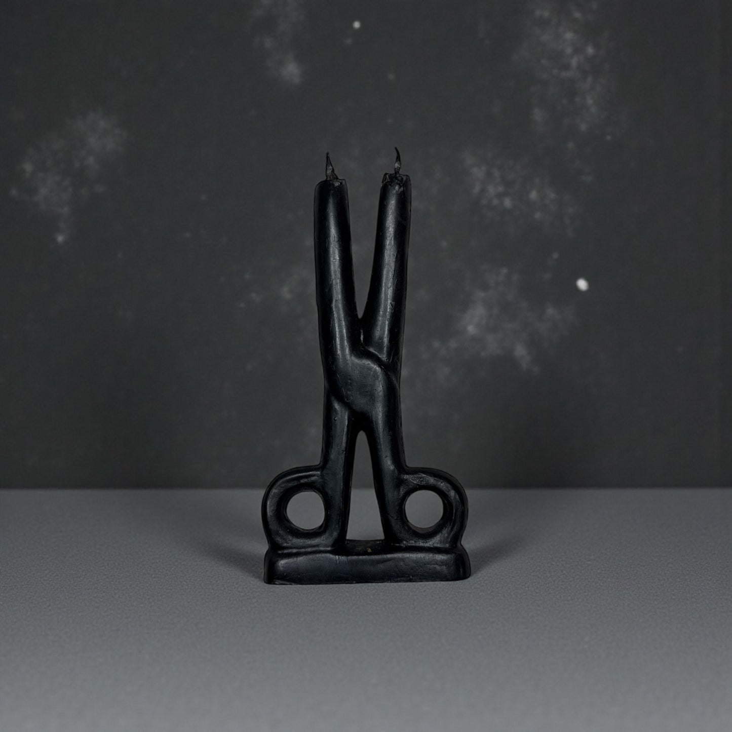 Black Scissor Spell Candle