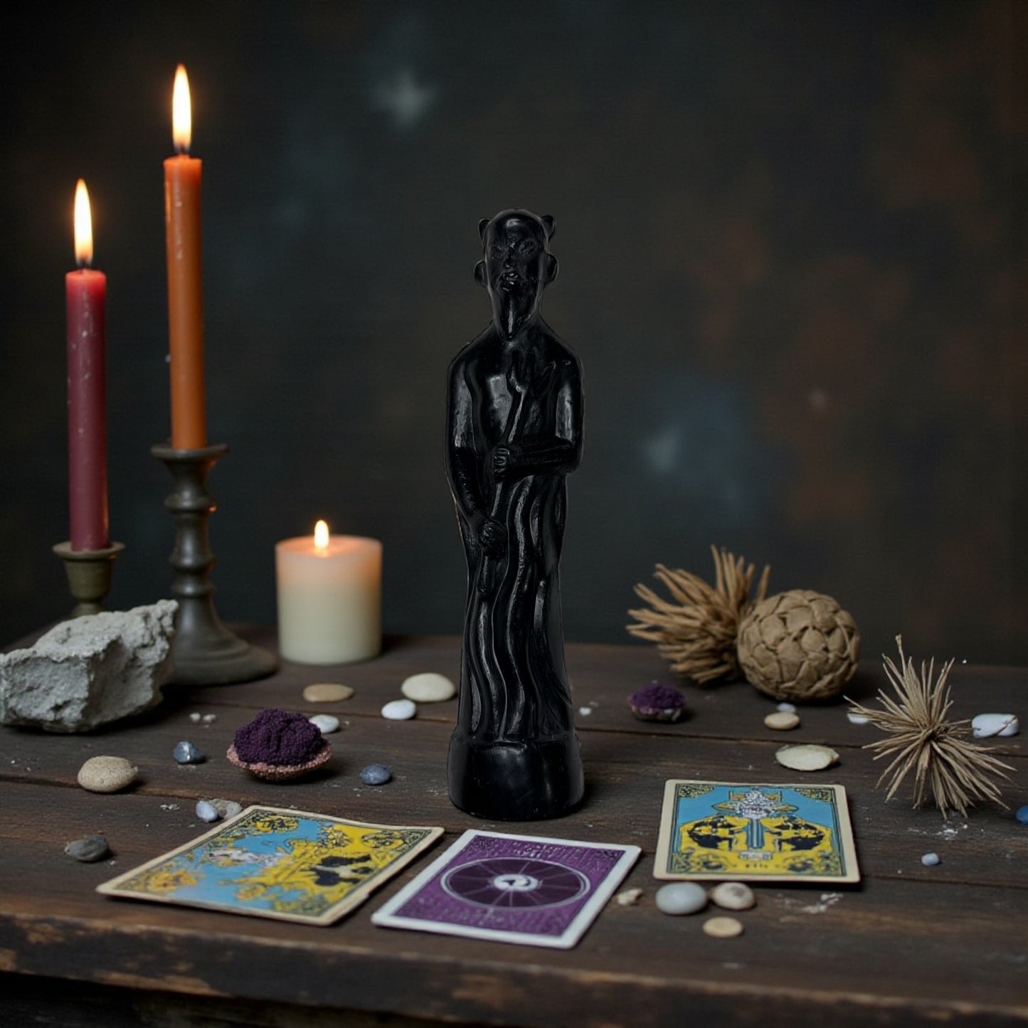 Black Devil Spell Candle