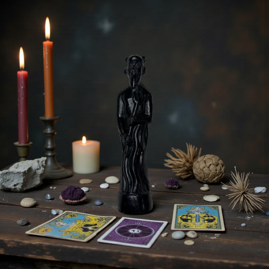 Black Devil Spell Candle